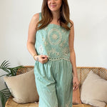 Entro | Olivia Sleeveless Stripe Top | Sweetest Stitch Boutique RVA