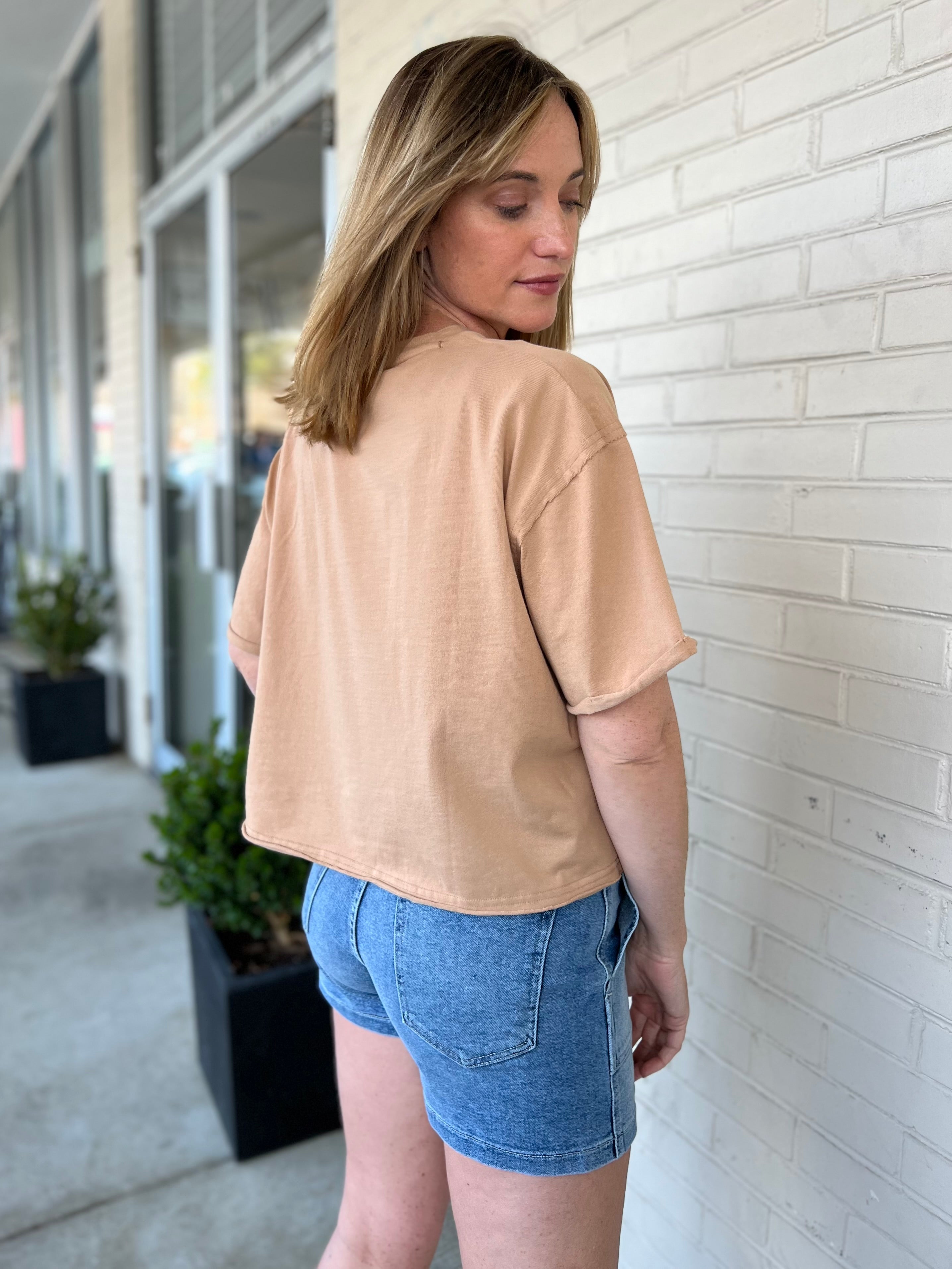 Grade & Gather | Meg Cropped Tee | Sweetest Stitch 