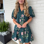Entro | Molly V-Neck Mini Dress | Sweetest Stitch Boutique Richmond