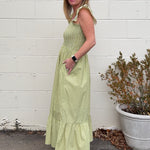 THML | Arleth Ruffle Sleeve Maxi Dress | Sweetest Stitch Boutique