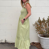 THML | Arleth Ruffle Sleeve Maxi Dress | Sweetest Stitch Boutique