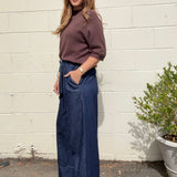 Crescent | Katie Wide Leg Denim Pants | Sweetest Stitch Boutique 