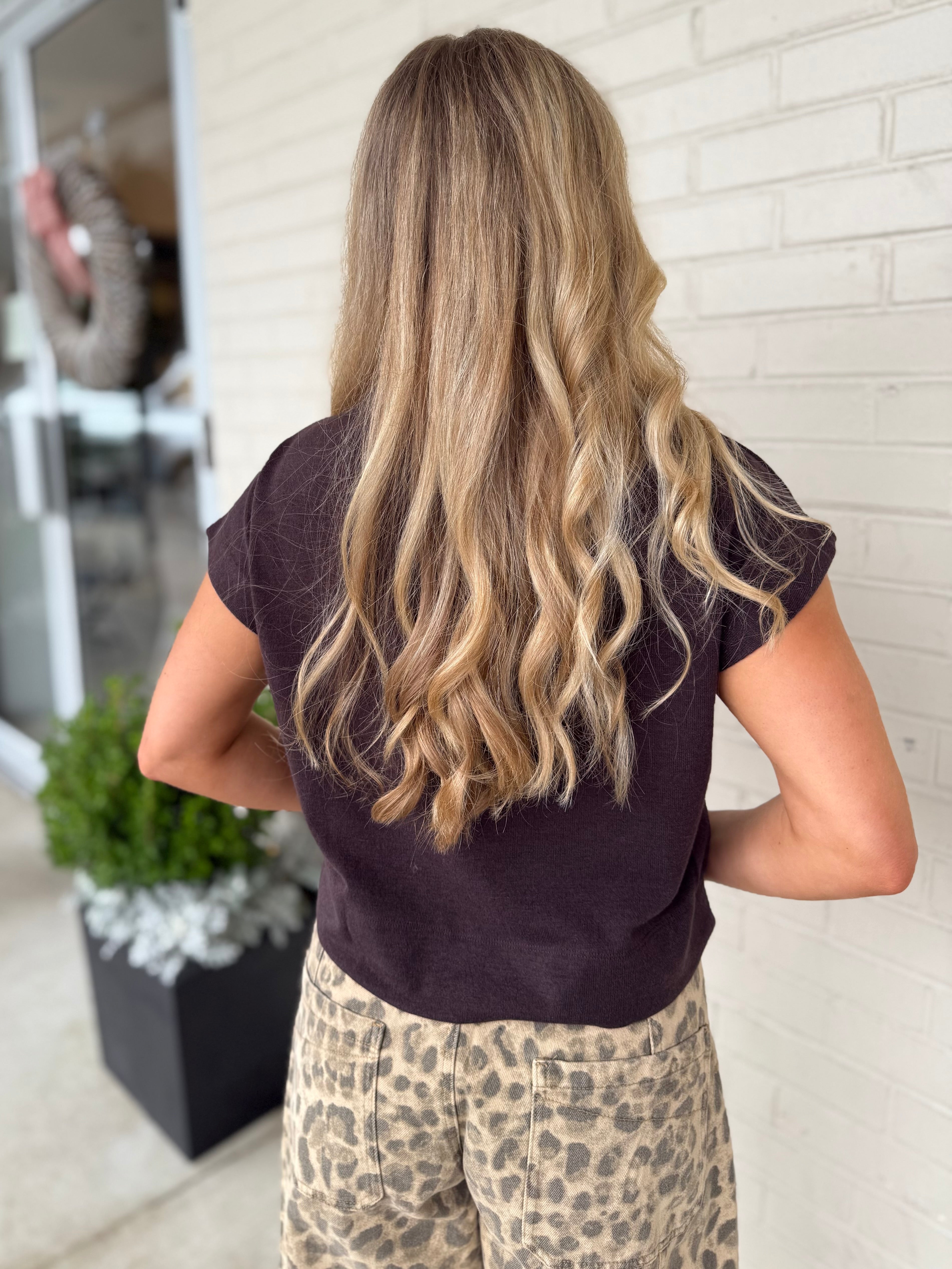 Entro | Lindy Mock Neck Top | Sweetest Stitch Boutique Richmond
