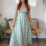 Moon River | Kimber Embroidered Midi Dress | Sweetest Stitch RVA