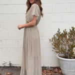 Dress Forum | Alaina Metallic Maxi Dress | Sweetest Stitch Boutique