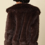 Olivaceous | Jenna Faux Fur Jacket | Sweetest Stitch Boutique RVA