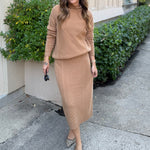 Current Air | Frances Knit Midi Skirt | Sweetest Stitch Boutique