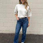 Flying Monkey | Lily Crop Flare Jeans | Sweetest Stitch Boutique