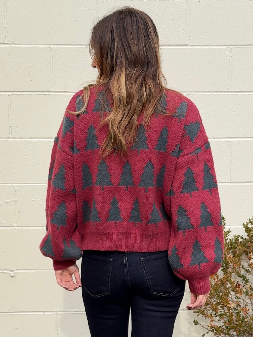 Le Lis | Violeta Tree Sweater | Sweetest Stitch Boutique Richmond