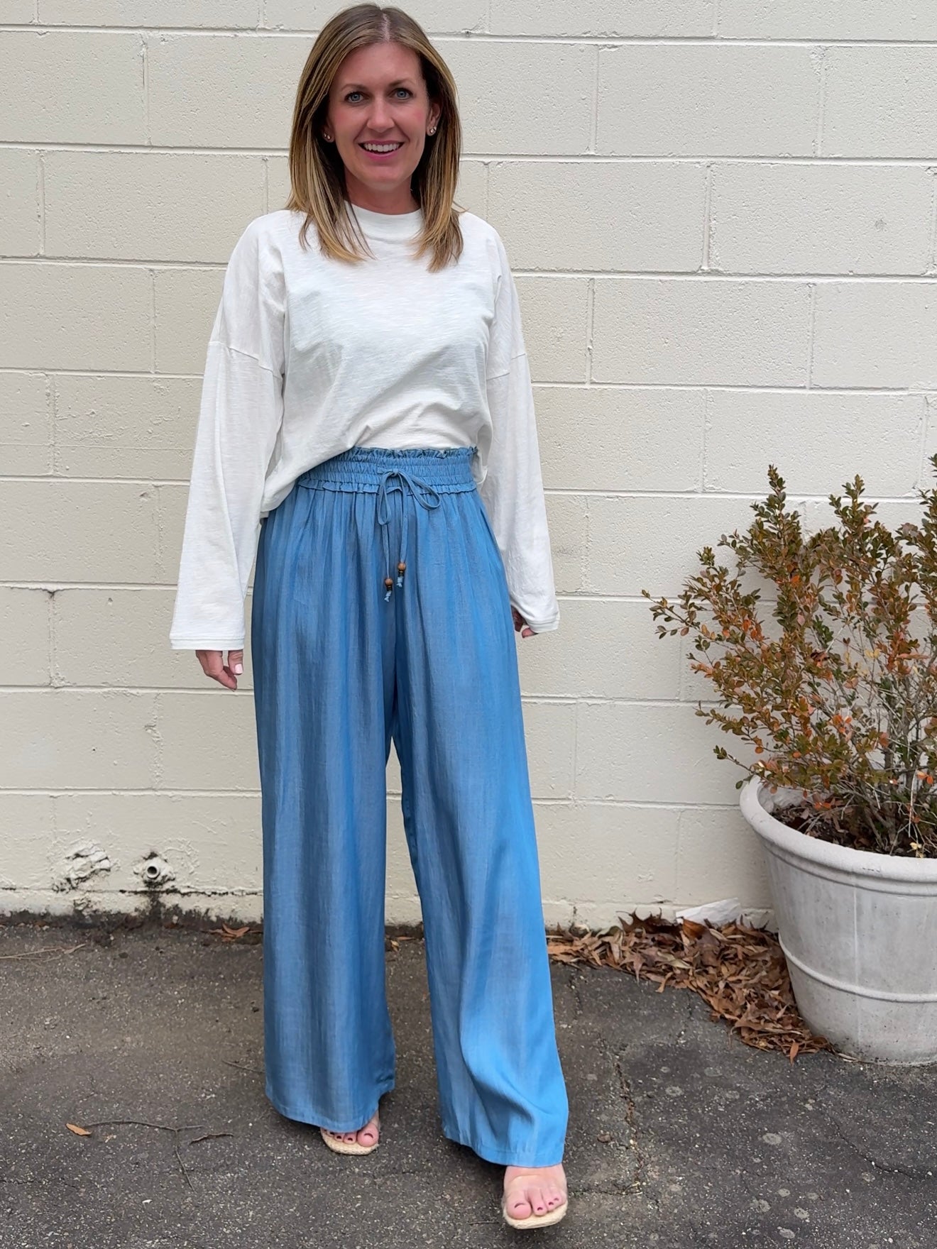 THML | Holly Wide Leg Pants | Sweetest Stitch