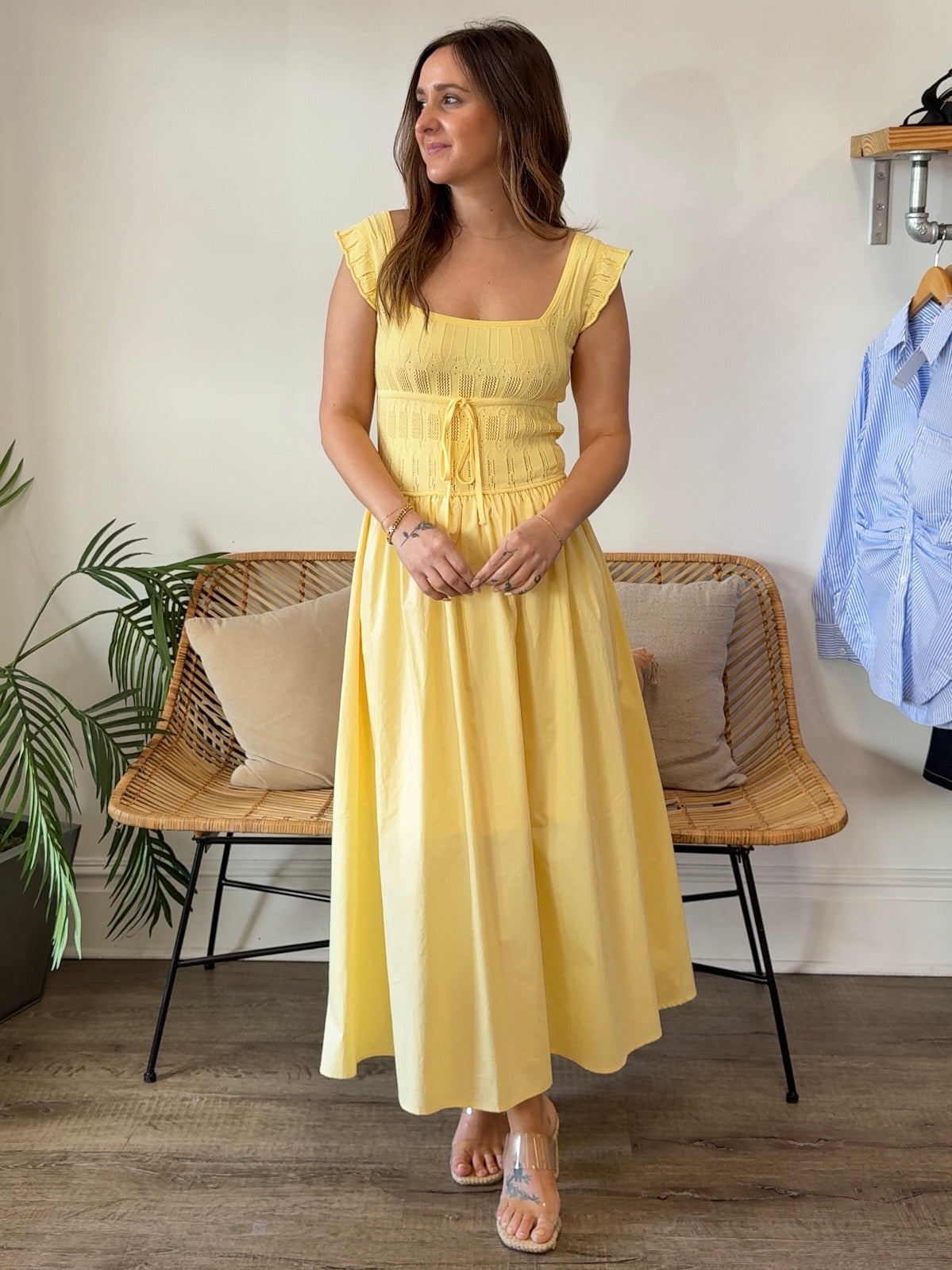 Moon River | August Midi Dress | Sweetest Stitch Boutique Richmond