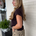 Entro | Lindy Mock Neck Top | Sweetest Stitch Boutique Richmond