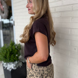 Entro | Lindy Mock Neck Top | Sweetest Stitch Boutique Richmond
