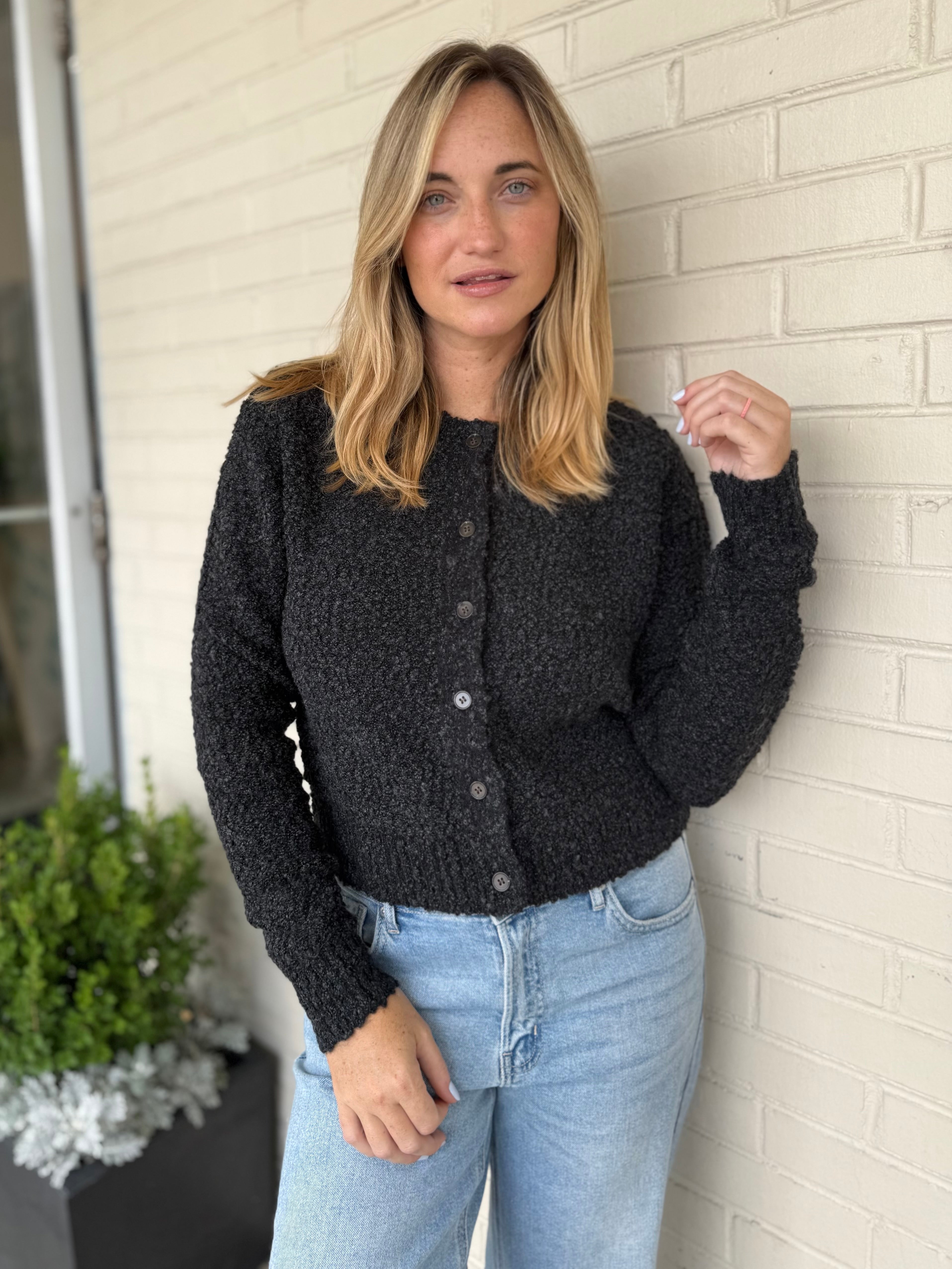 Grade & Gather | Ruth Textured Knit Cardigan | Sweetest Stitch 