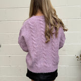 ASTR The Label | Violetta Cable Knit Sweater | Sweetest Stitch