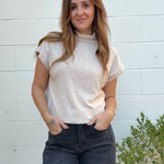 Entro | Lindy Mock Neck Top | Sweetest Stitch Boutique Richmond