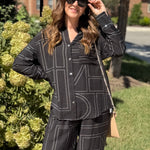 Entro | Margot Button Front Top | Sweetest Stitch Boutique Richmond