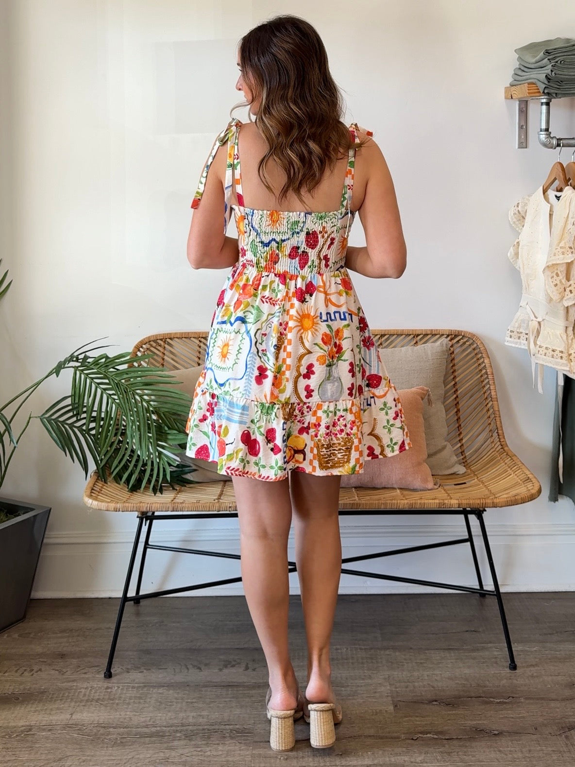 Dress Forum | Adelina Tie Strap Mini Dress | Sweetest Stitch Boutique