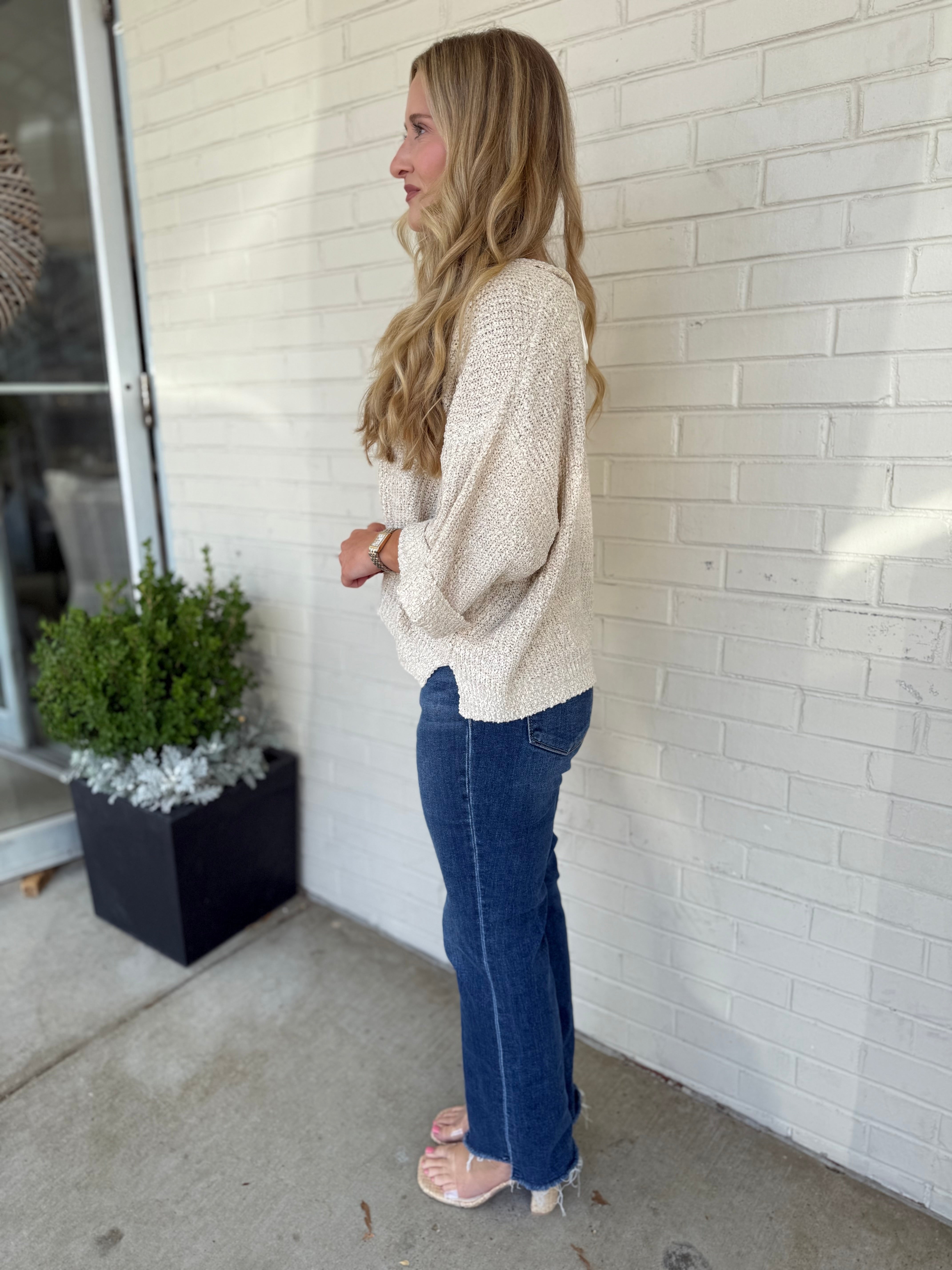 Vervet | Vivienne Cropped Flare Jeans | Sweetest Stitch Boutique