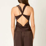 NIA | Cosimo Sleeveless Cowl Neck Top | Sweetest Stitch Boutique