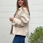 Aaron & Amber | Maggie Short Trench Jacket | Sweetest Stitch