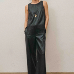 Able | Delilah Faux Leather Wide Leg Pants | Sweetest Stitch Boutique