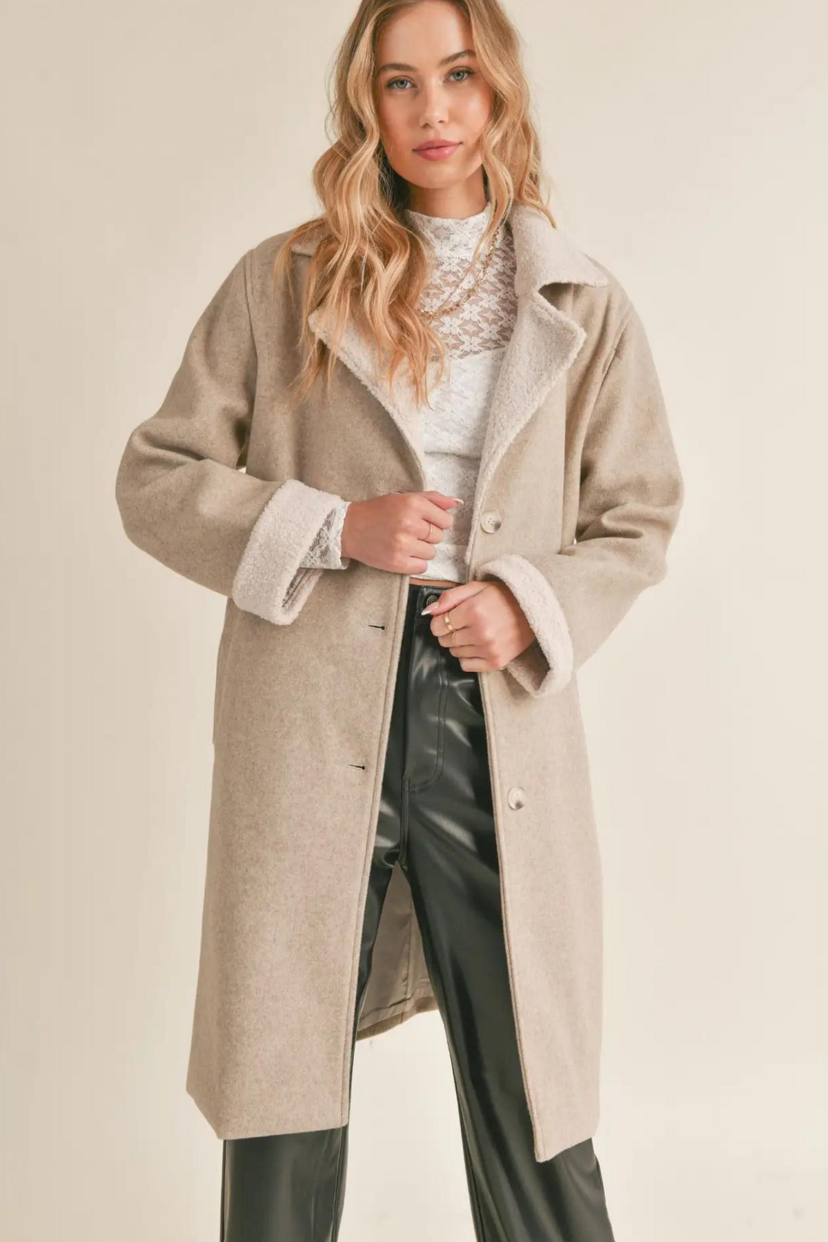 Sadie &amp; Sage | Effortlessly Chic Coat | Sweetest Stitch Online Shop