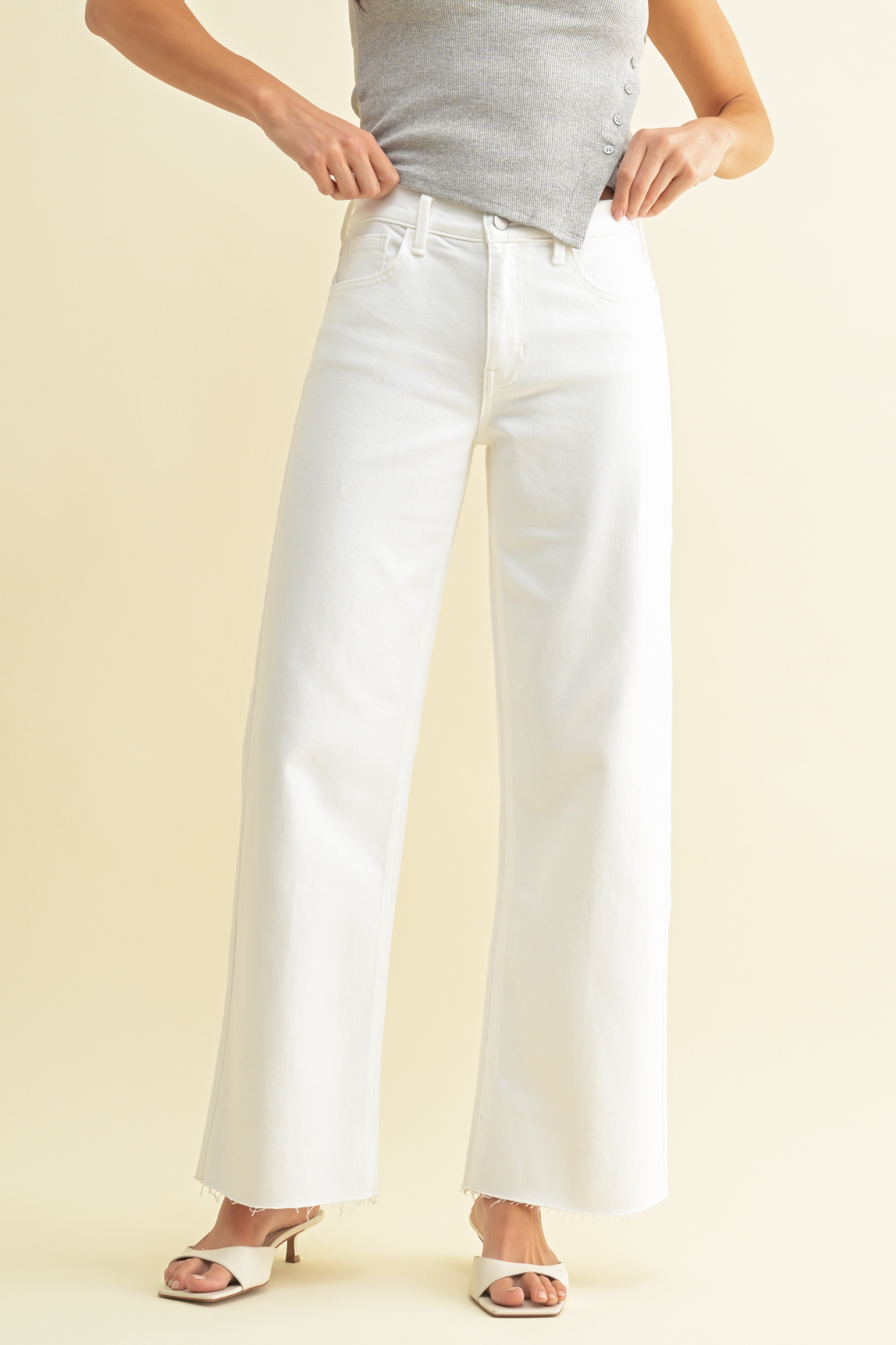 Just Black Denim | Giselle Wide Leg Jeans | Sweetest Stitch Boutique