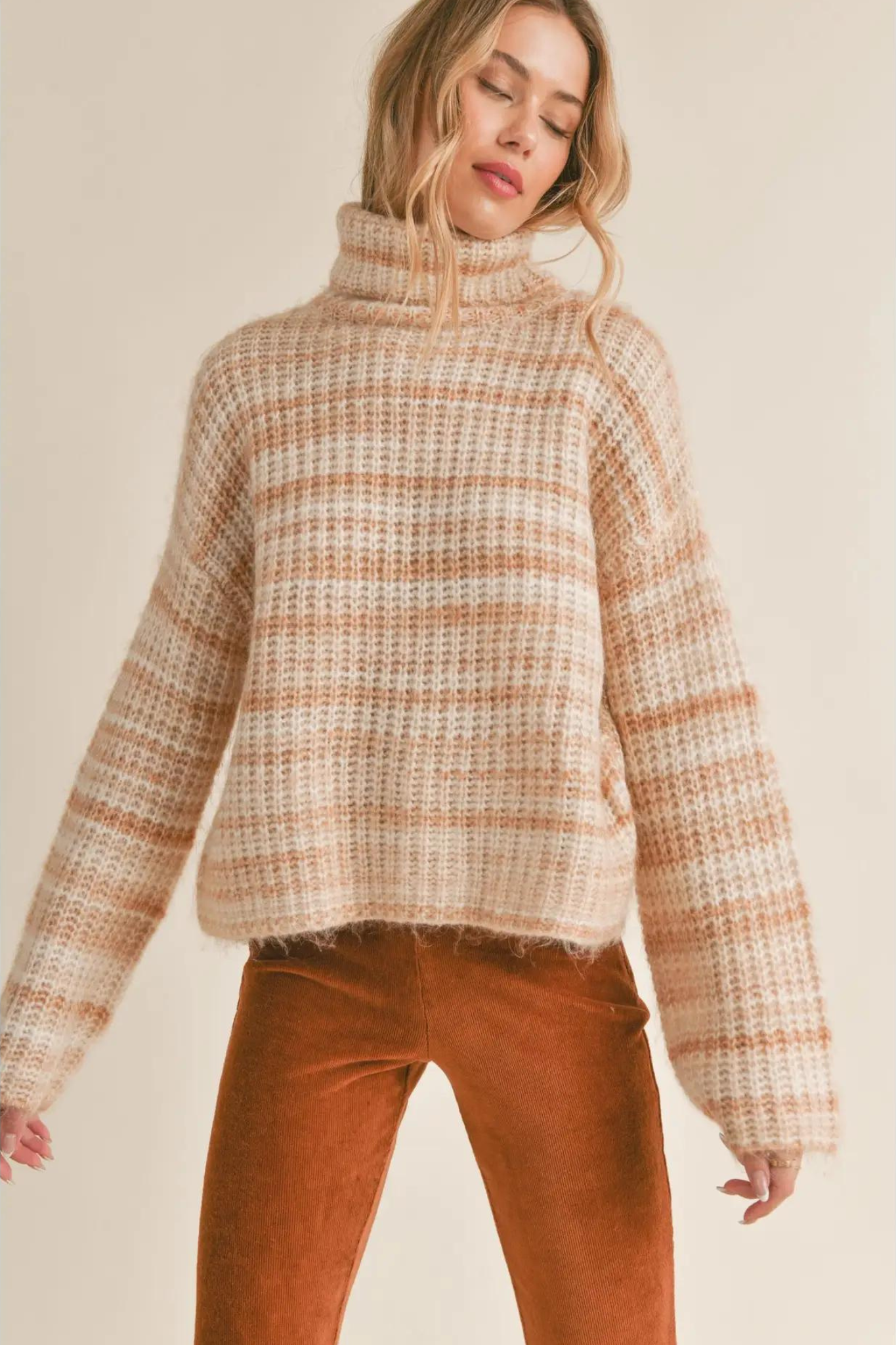 Sadie & Sage | Loretta Turtleneck Sweater | Sweetest Stitch Online