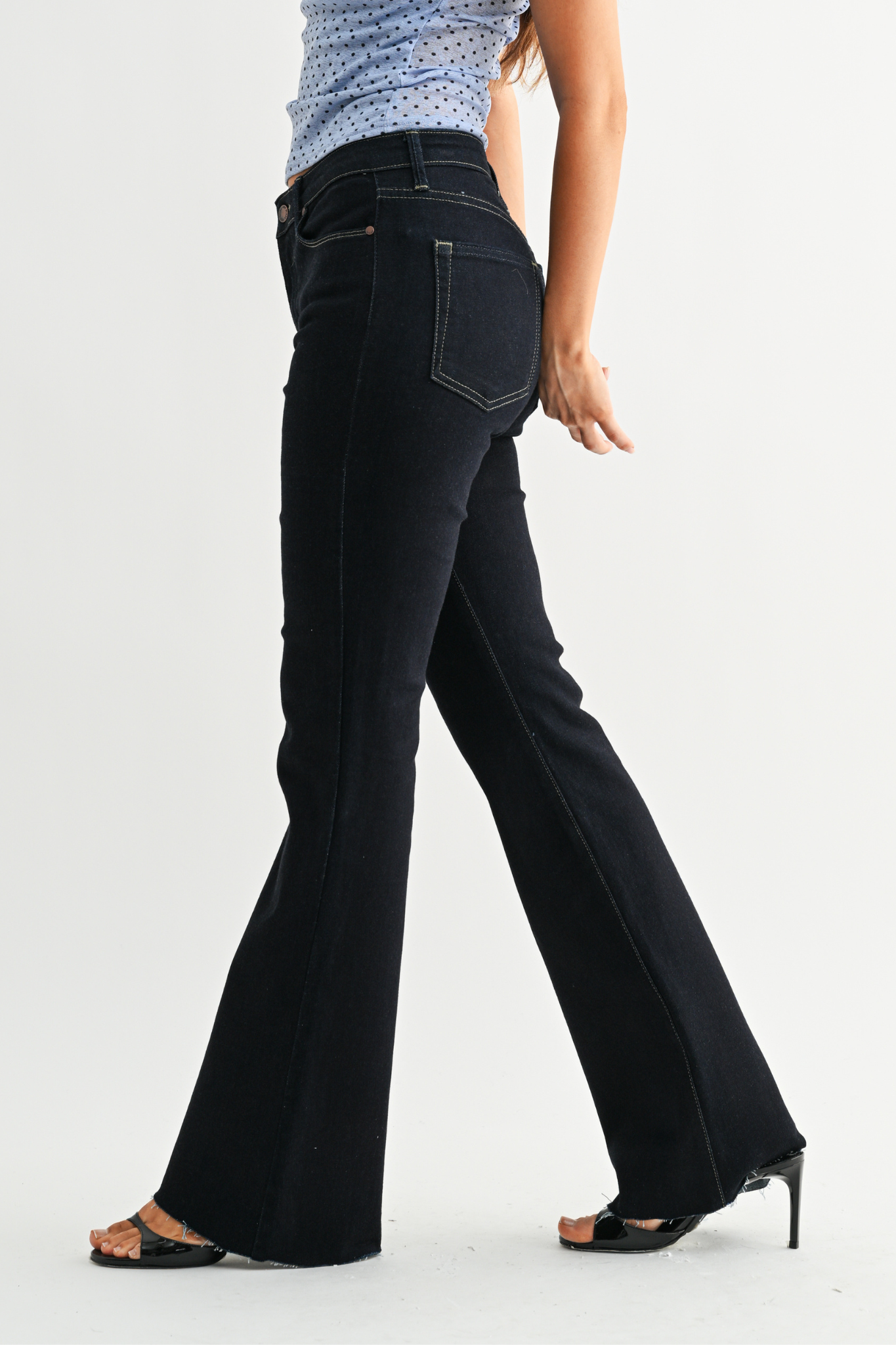 Just Black Denim | Sydney Flare Jeans | Sweetest Stitch Boutique
