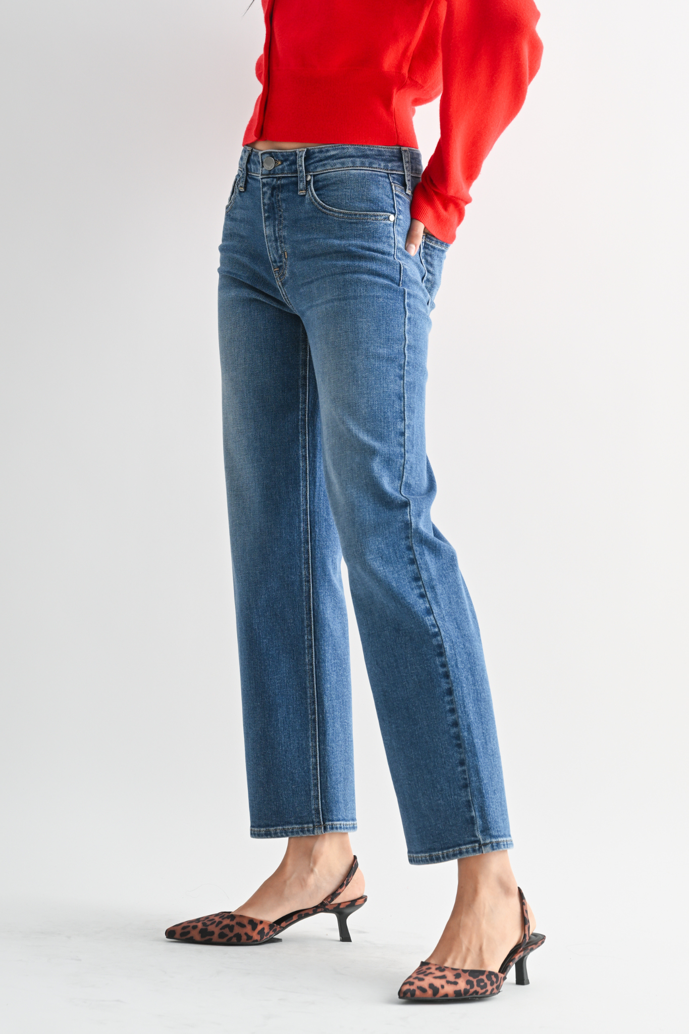 Just Black Denim | Seraphina Wide Leg Jeans | Sweetest Stitch