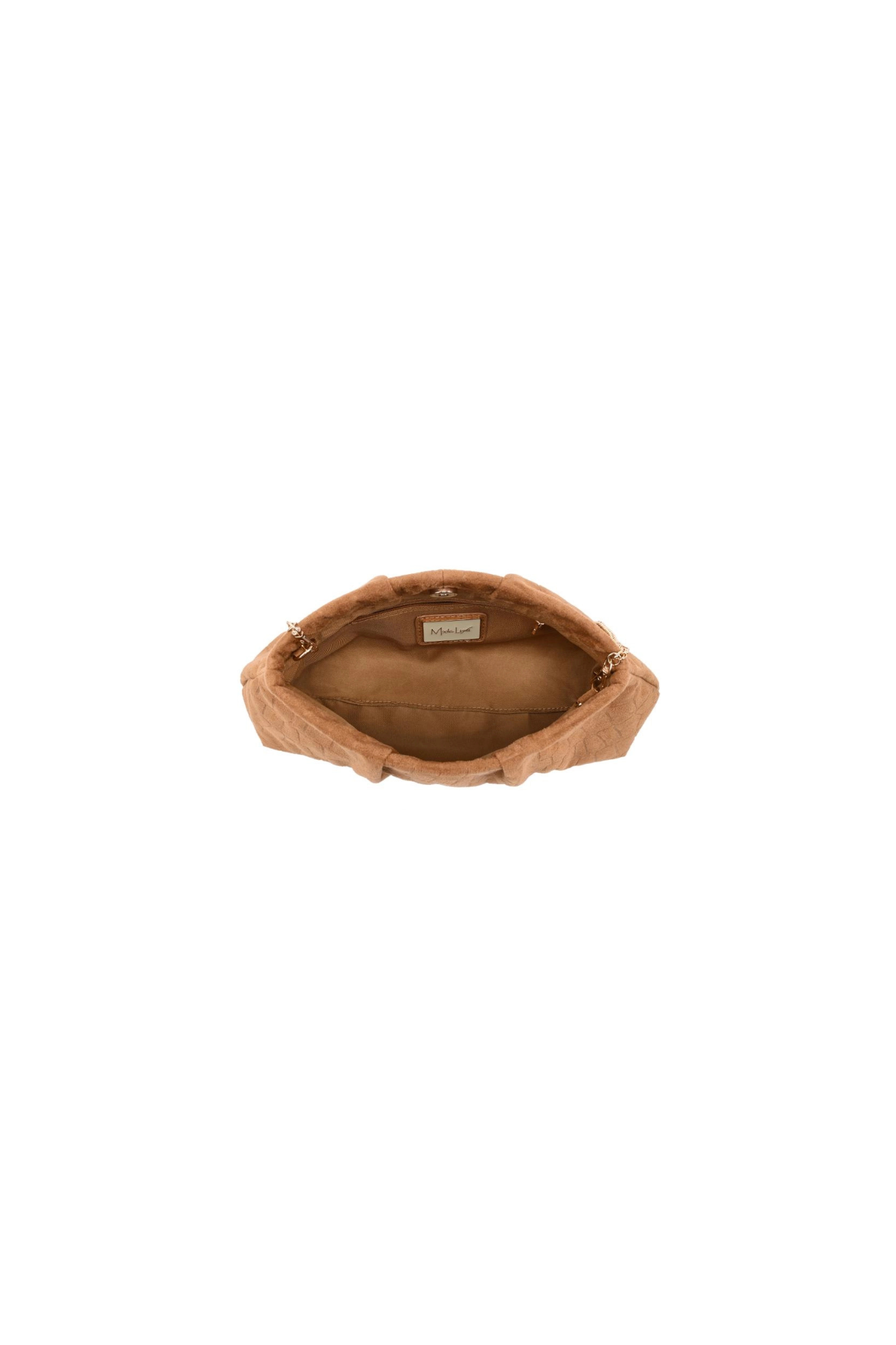Moda Luxe | Elva Suede Clutch - Tan | Sweetest Stitch Boutique RVA