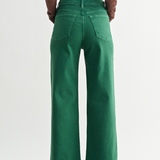 Just Black Denim | Emmy Wide Leg Jeans - Green | Sweetest Stitch