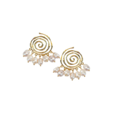St. Armand's Designs | Swirl Pearl Earrings | Sweetest Stitch Boutique