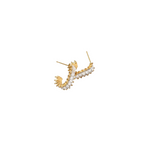 Brenda Grands | Square Diamond Hoops | Sweetest Stitch