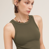 Nikibiki | Wide Ribbed Tank | Sweetest Stitch Boutique Richmond VA