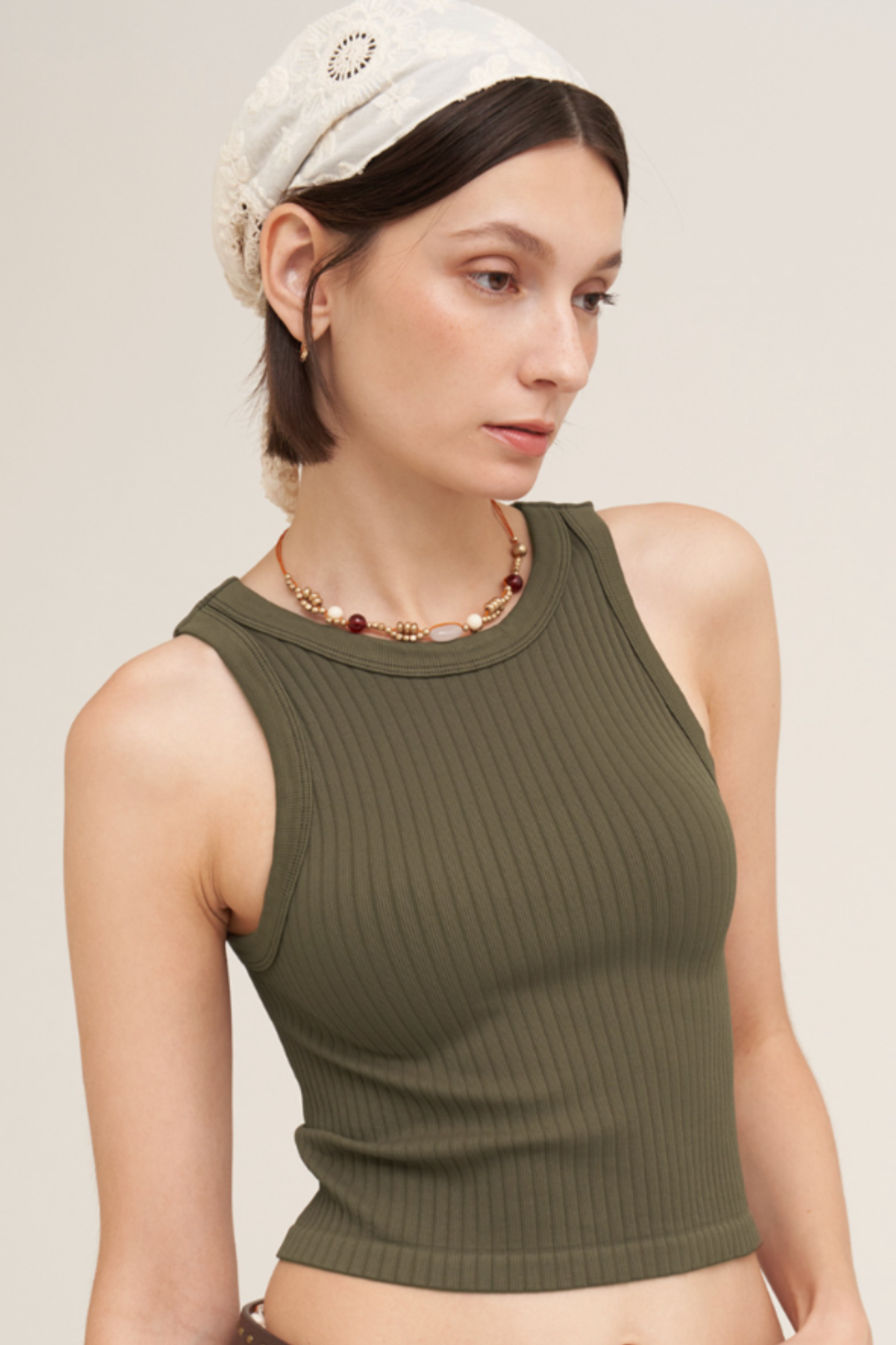 Nikibiki | Wide Ribbed Tank | Sweetest Stitch Boutique Richmond VA