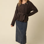 Olivaceous | Meg Belted Sweater | Sweetest Stitch Boutique Richmond