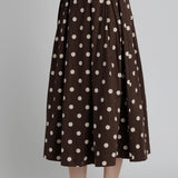 Aureum | Vivienne Polka Dot Midi Skirt | Sweetest Stitch Boutique RVA
