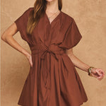 Strut & Bolt | Stacey V-Neck Mini Dress | Sweetest Stitch Boutique RVA