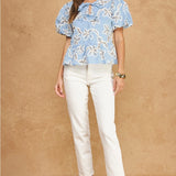 Strut & Bolt | Jules Embroidered Peplum Top | Sweetest Stitch Boutique