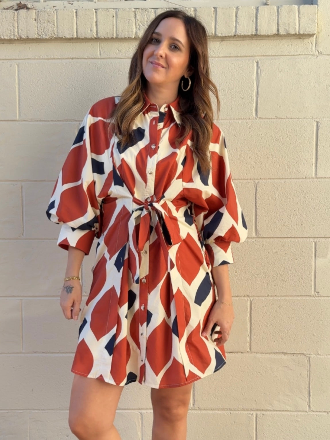 Entro | Kinsley Printed Mini Dress | Sweetest Stitch Boutique