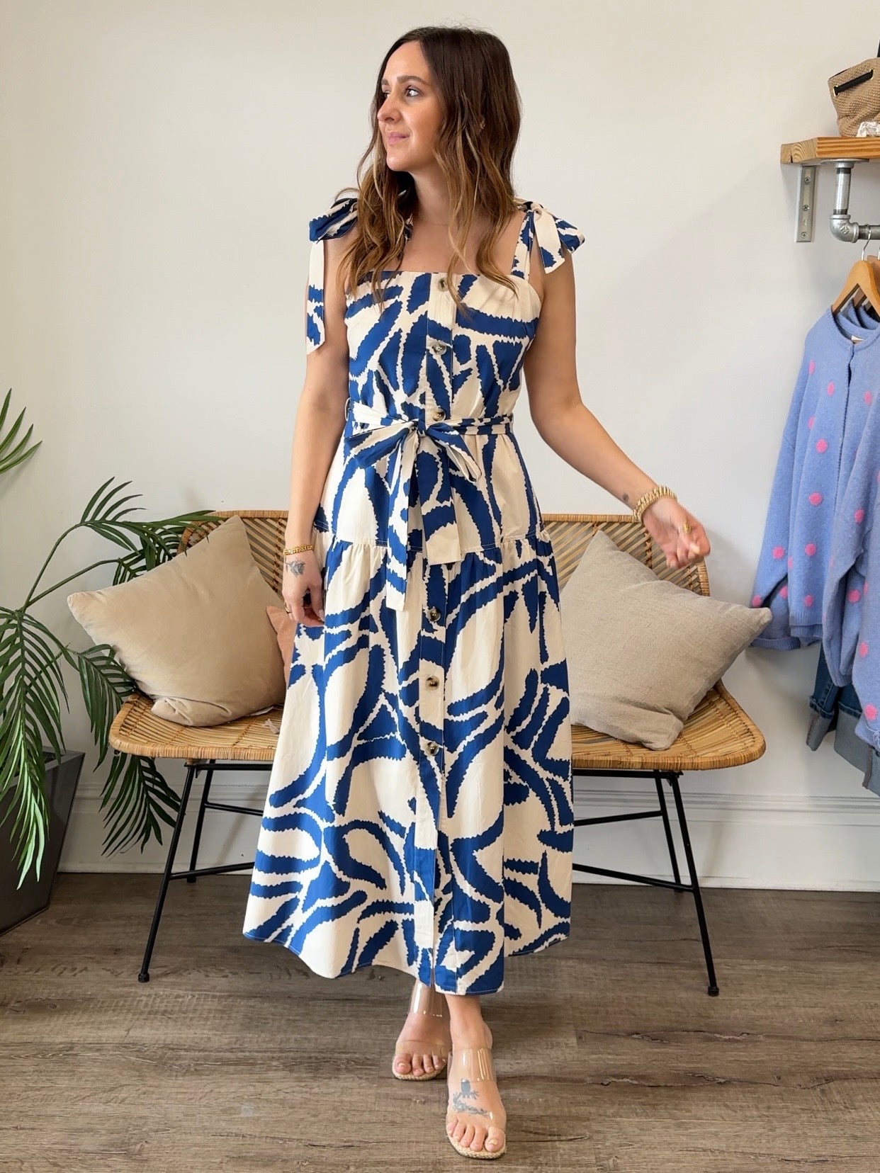Dress Forum | Hilary Sleeveless Midi Dress | Sweetest Stitch Boutique