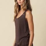 Olivaceous | Penelope Scoop Neck Tank | Sweetest Stitch Boutique RVA