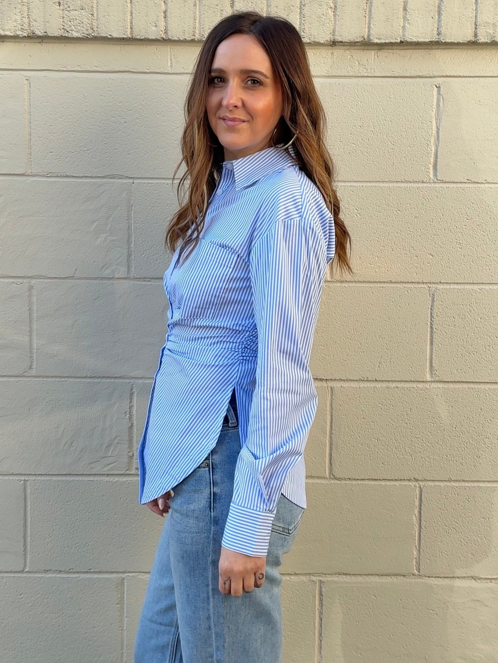Olivaceous | Aisha Button Up Shirt | Sweetest Stitch Boutique