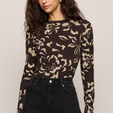 Z Supply | Onyx Floral Long Sleeve Top | Sweetest Stitch Boutique RVA