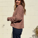Bailey Rose | Macy Cable Knit Sweater | Sweetest Stitch Boutique