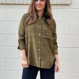 Entro | Margot Button Front Top | Sweetest Stitch Boutique Richmond