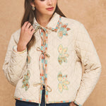 Strut & Bolt | Jeannie Floral Embroidered Jacket | Sweetest Stitch RVA