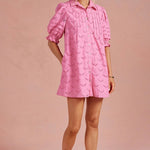 Strut & Bolt | Ciara Eyelet Mini Dress | Sweetest Stitch Boutique RVA